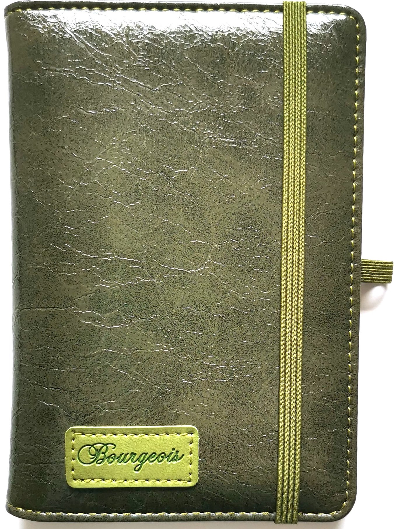 Блокнот на гумці "Bourgeois" А6/160 шкірзам Тв.обкл. /N9744/ вн.бл.70г, # (1/60)