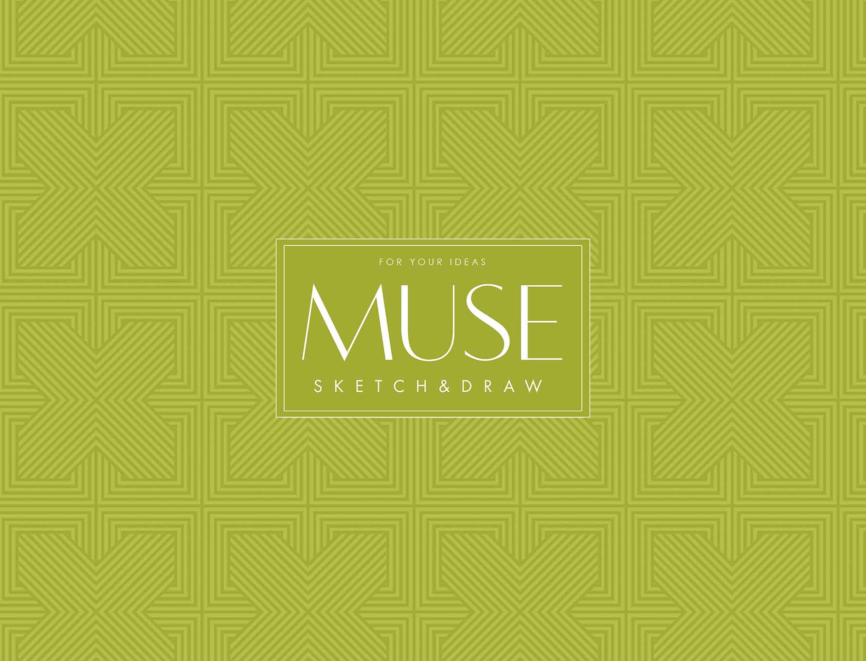 Sketchbook A4+/40 sheets. "MUSE" /PB-GB-040-065/ 115g/m2 glued cardboard (1/ 44 )