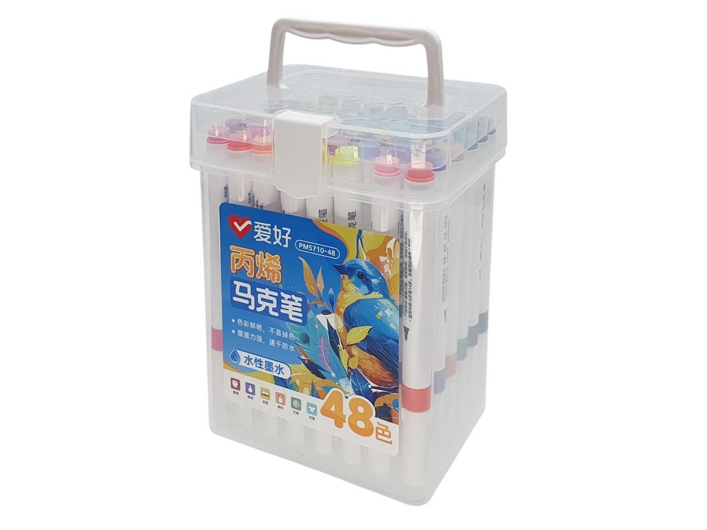 Set of markers 48 pcs. "AIHAO" /PM5710-48/ Acrylic DIY (1/2/24)