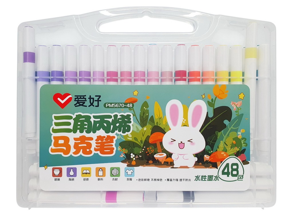 Set of markers 48 pcs. "AIHAO" /PM5670-48/ Acrylic DIY (1/5/30)