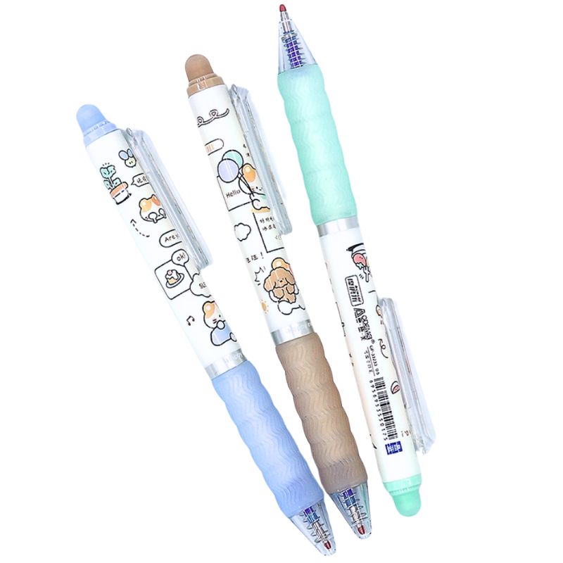 Automatic pen "Write-erase" "AODEMEI" /33233/ "Hello" 0.5mm, blue (12/144)