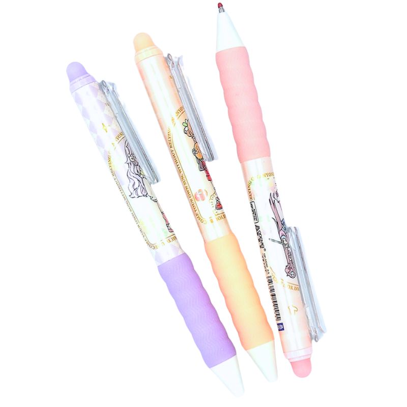 Automatic pen "Write-erase" "AODEMEI" /33240/ "Girl" 0.5mm, blue (12/144)