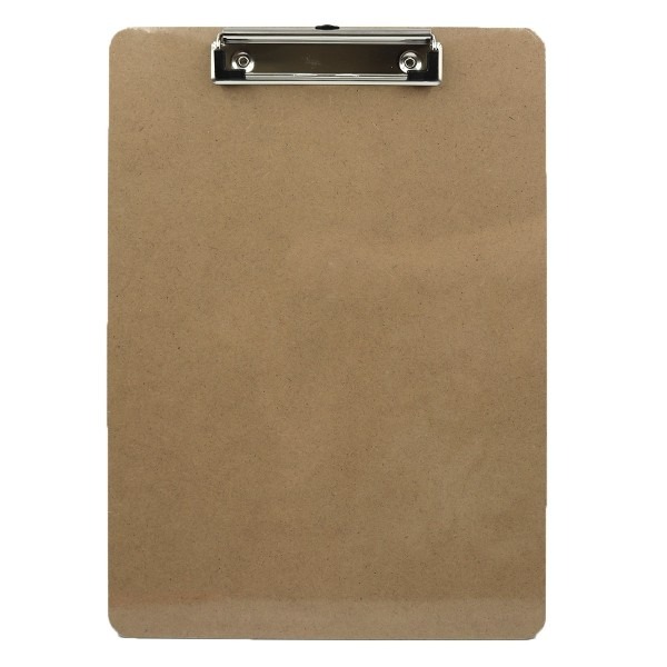 Tablet A4 "JO" /0991-A4/ "Classic" wooden with metal clamp (1/24/96)