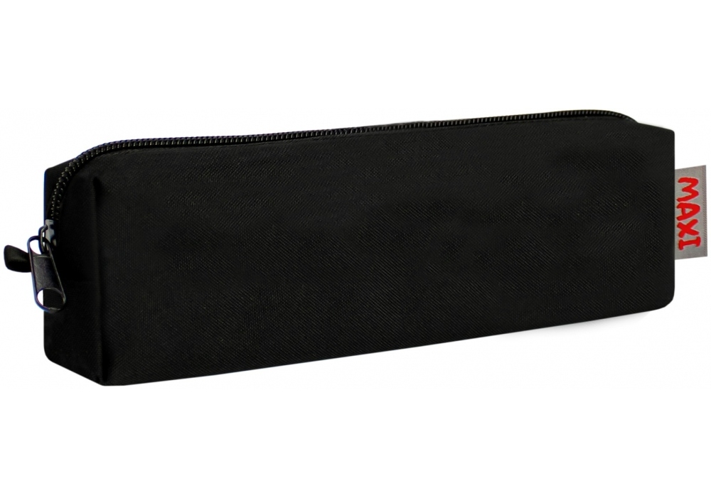 Pencil case "MAXI" /87408/ 1 compartment. 20.5*6*3.5cm, black (1/20)