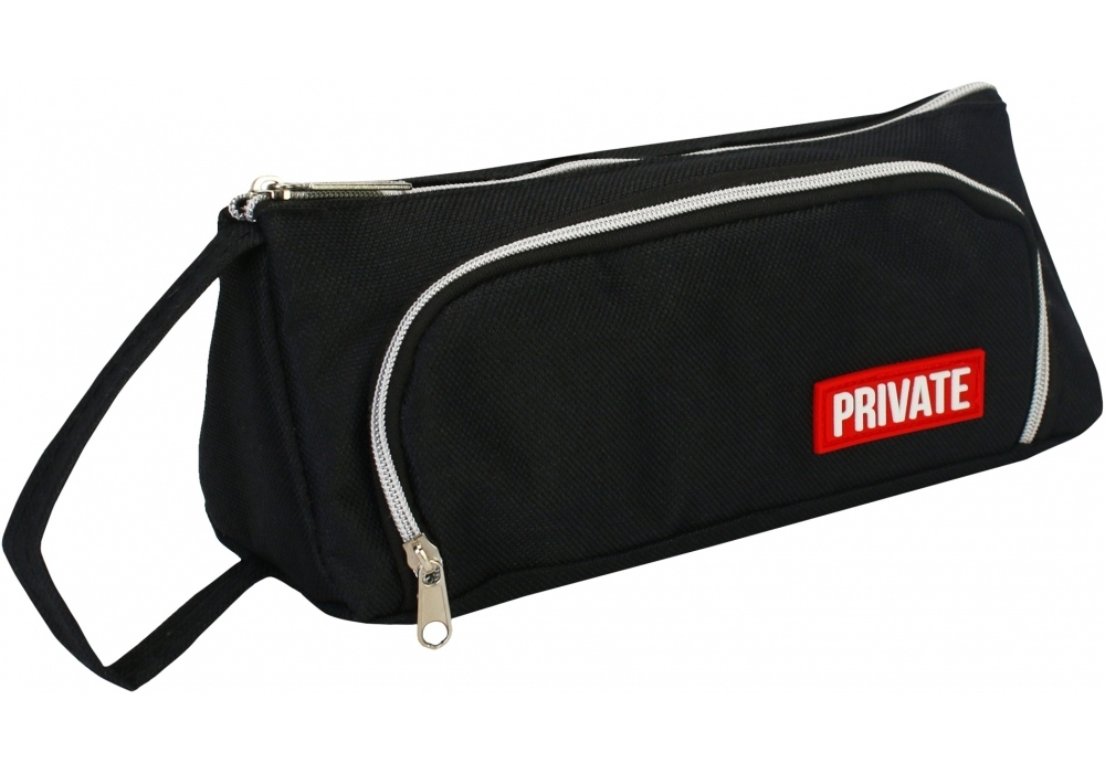 Pencil case "CoolForSchool" /87214/ 2 compartments. 21.5*8.5*8.5 cm (1/20)