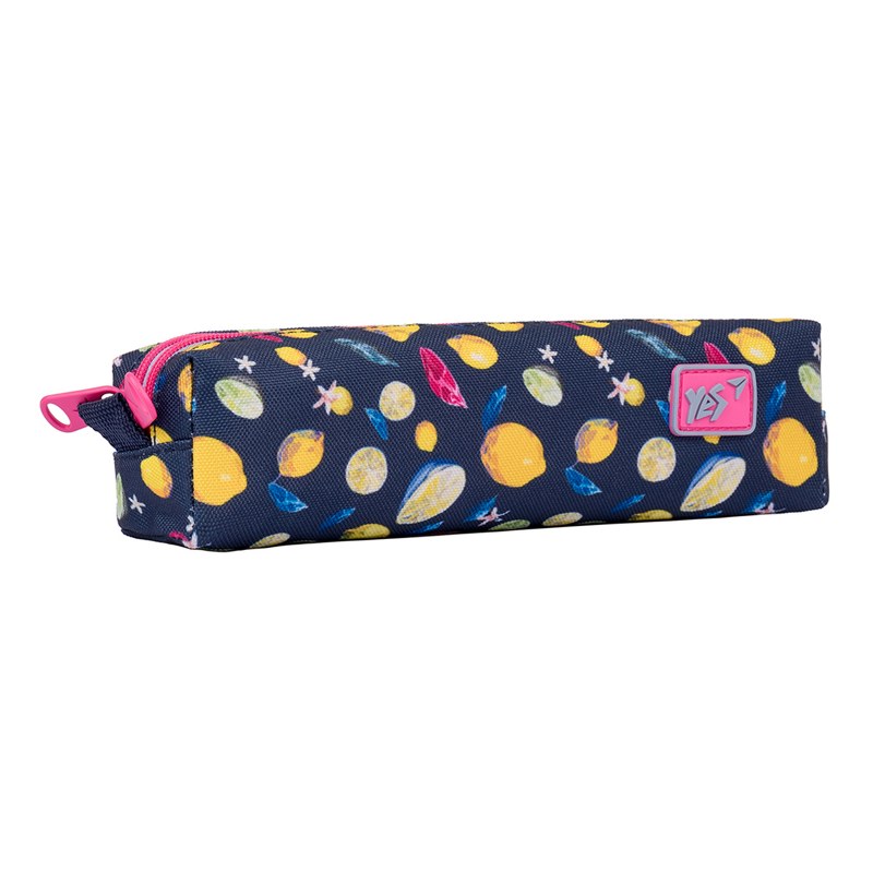 Soft pencil case "YES" /533019/ TP-04 "crazy fruit", blue (1/100)