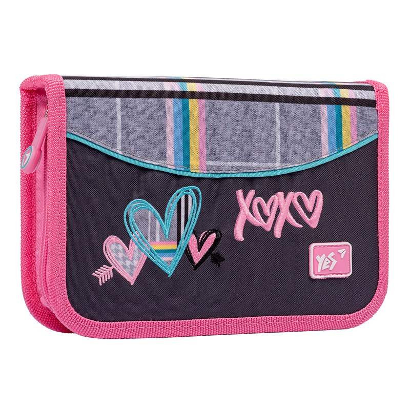 TV case "YES" /533057/ 1 dept., 1 dept. HP-03 "Love", gray (1/40)