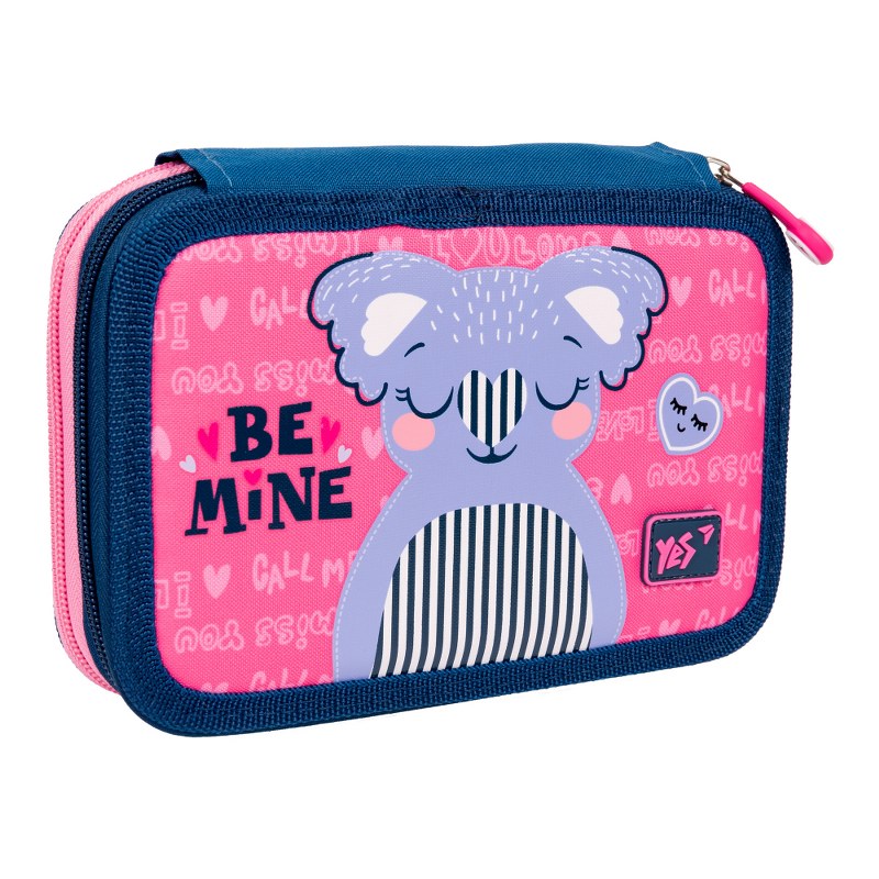 Pencil case solid "YES" /533107/ 2 section. HP-01 Hi, koala! (1/48)