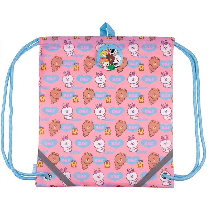 Shoe bag "YES" /533448/ SB-10 Line Friends (1/50)