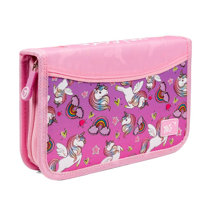 Pencil case solid "YES" /533577/ 1 compartment. with valve HP-03 Unicorn (1/48)