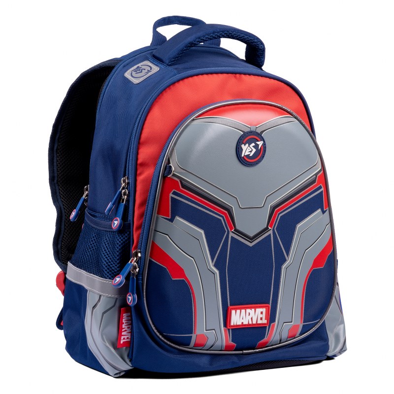 Frame backpack "Yes" /551665/ S-74 "Marvel.Avengers", blue/gray (1/14)