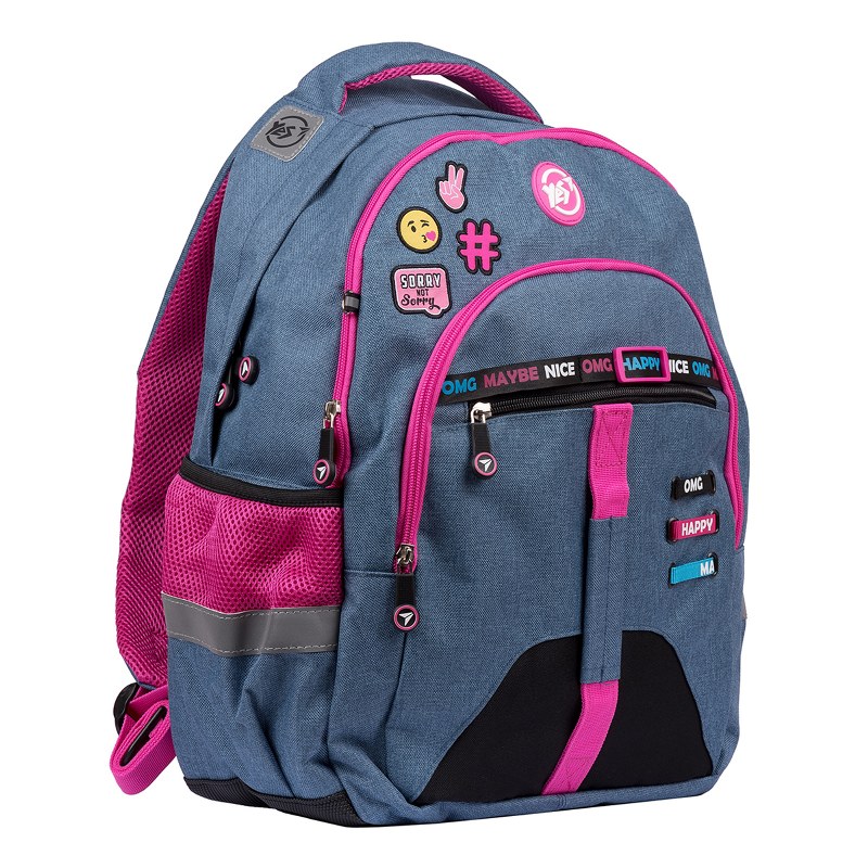 Backpack "YES" /554682/ S-64 "Beauty", blue (1/10)