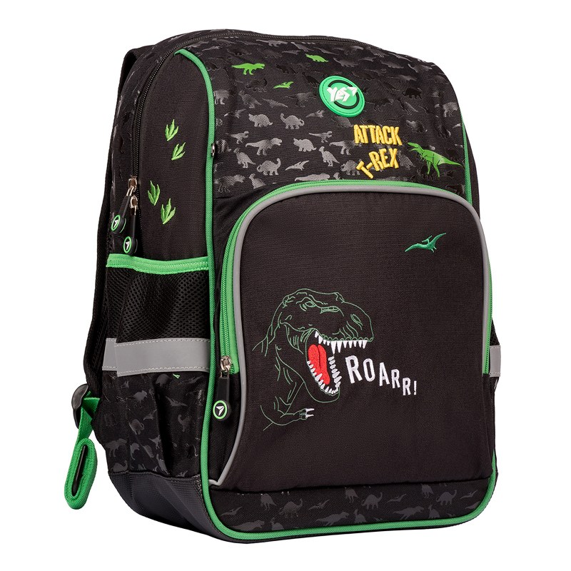 Backpack "YES" /555487/ S-60 "Hey dude!", black (1/40)