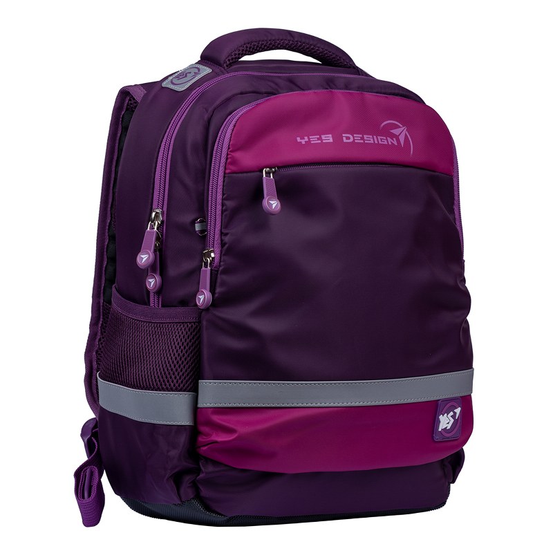 Backpack "YES" /556126/ S-52 Ergo "Yes style", blue/lilac (1/10)