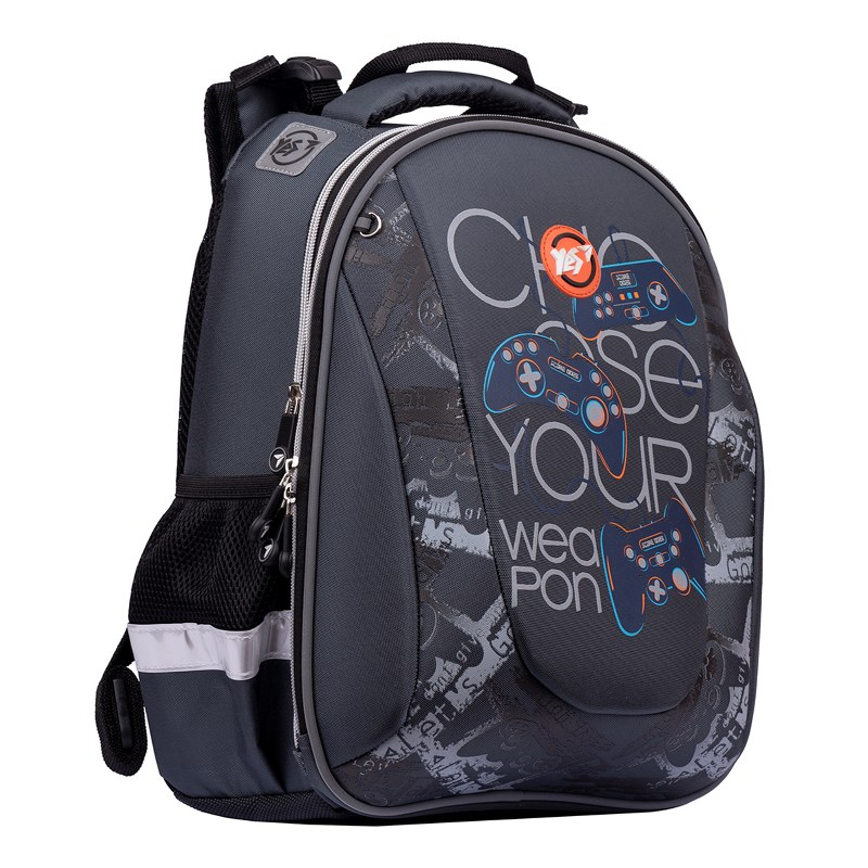 Frame backpack "YES" /557857/ H-28 "Game", gray (1/6)