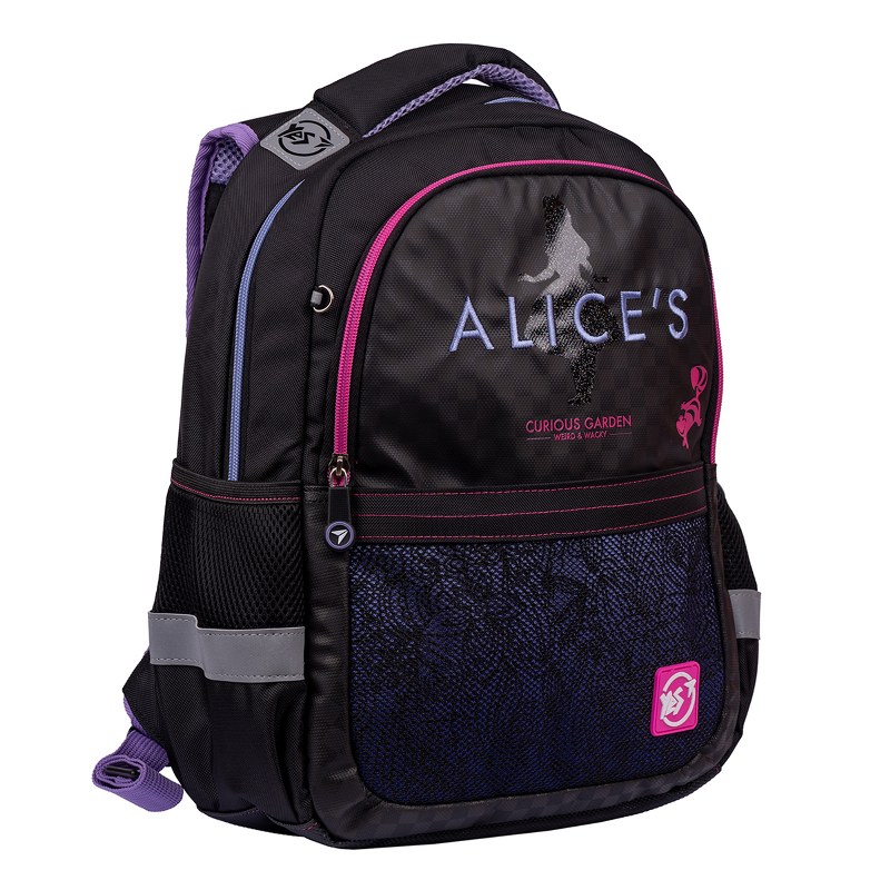 Backpack "YES" /558321/ S-53 "Alice", black (1/15)