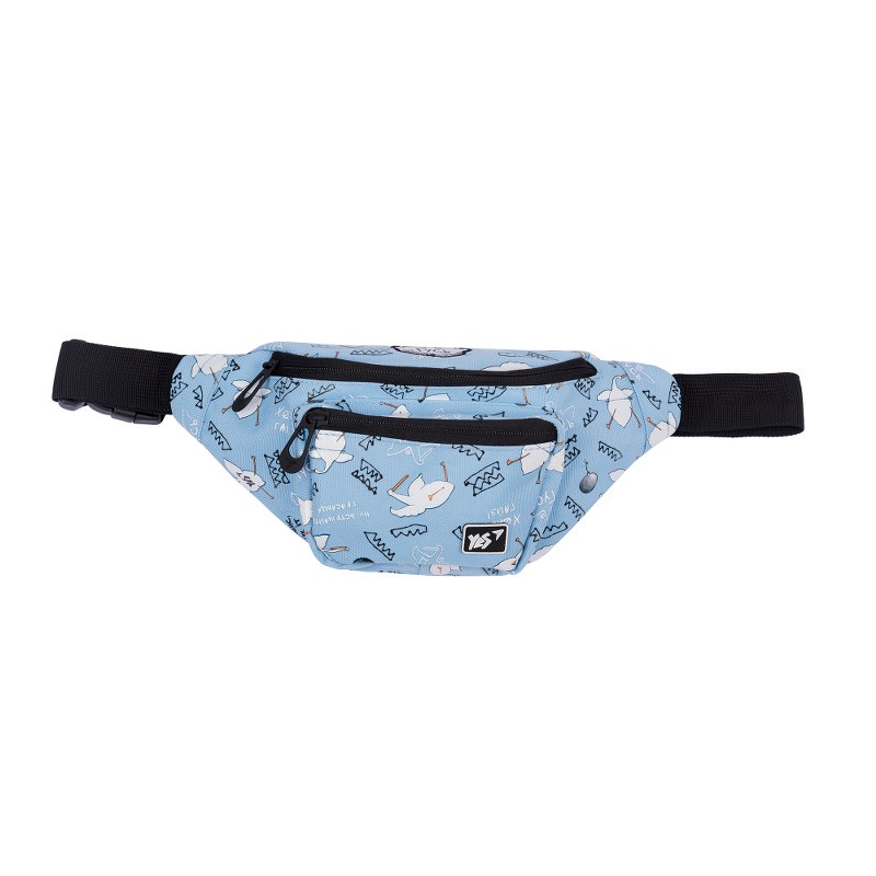 Belt bag "YES" /558735/ SP-28 "Goose", blue (1/50)
