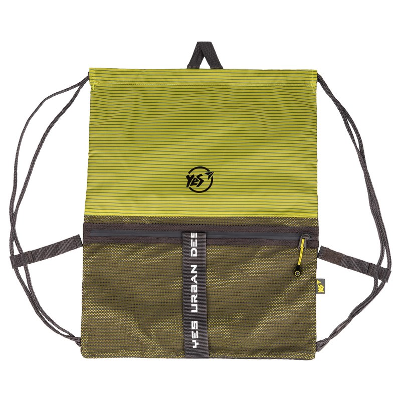 Sports bag "YES" /558768/ SB-15 "Cool time", green (1/100)