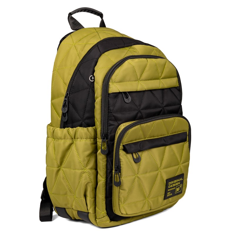 School backpack "YES" /559617/ TS-47 Khaki (1/10)