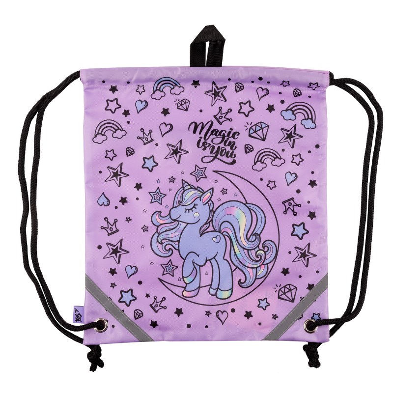 Shoe bag "YES" /559677/ SB-10 Magic Unicorn Unicorn (1/50)